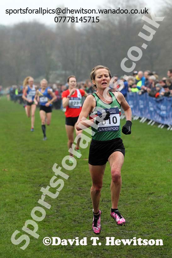 Senior women's European Cross Country Trials, Sefton Park, Liverpool. Photo: David T. Hewitson/Sports for All Pics